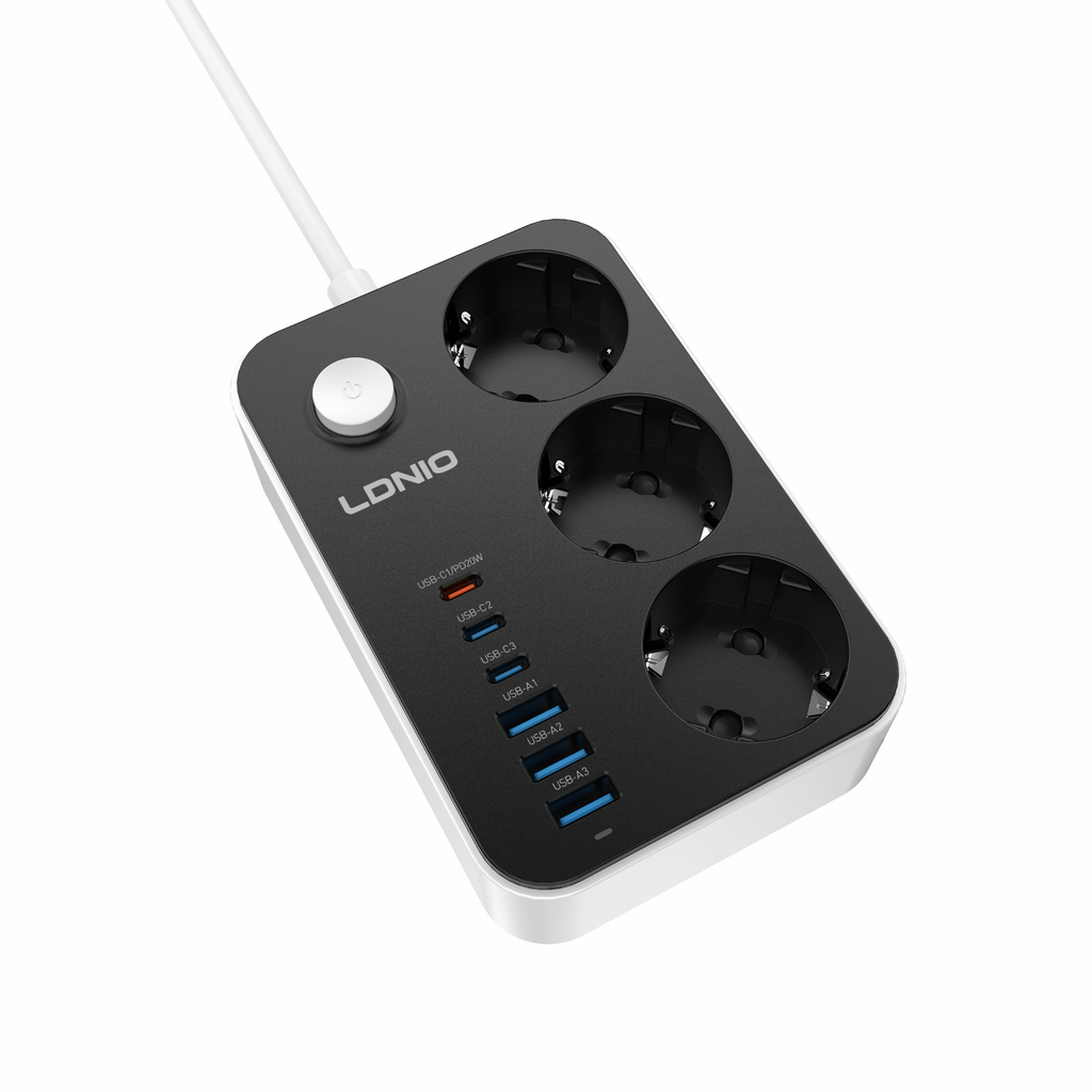 LDNIO Power Socket Outlet 2500W SE3631C
