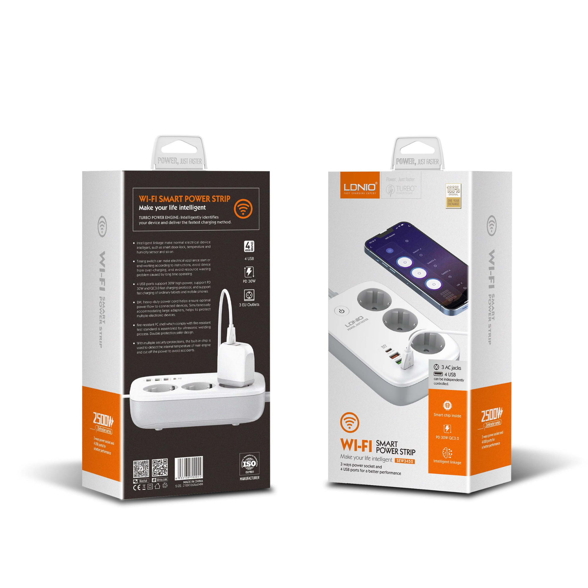 LDNIO Smart Wifi Power Strip SEW3452