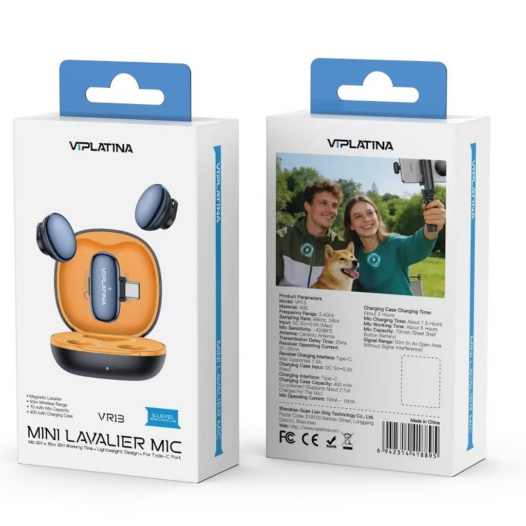 VIPLATINA MINI  LAVALIER MIC VR13