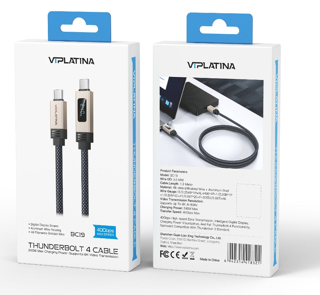 VIPLATINA BOLT 4 240W BC19
