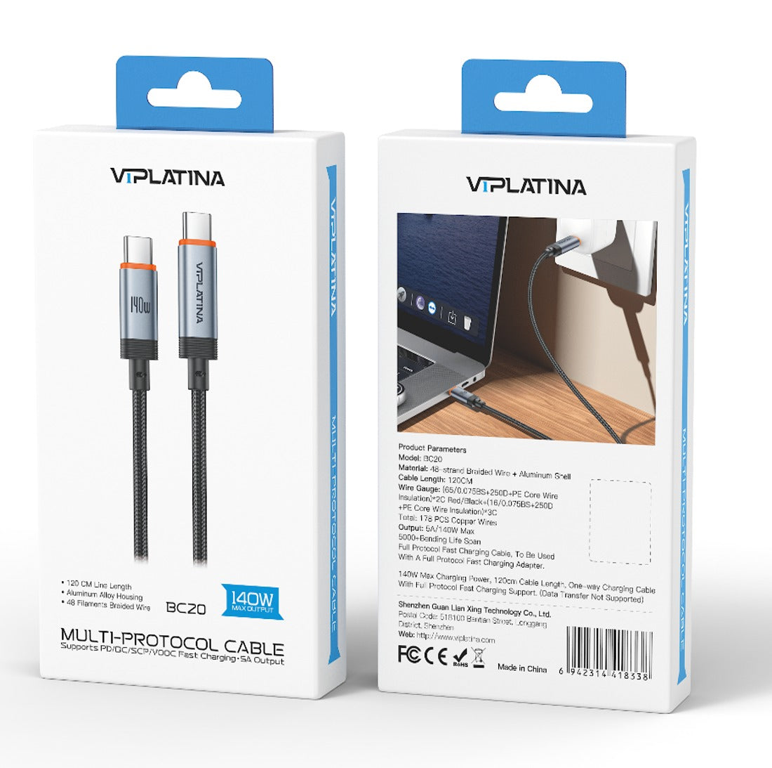 VIPLATINA MULTI-PROTOCOL CABLE