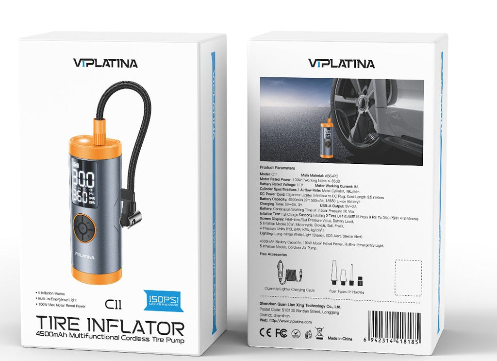 VIPLATINA TIRE INFLATOR C11