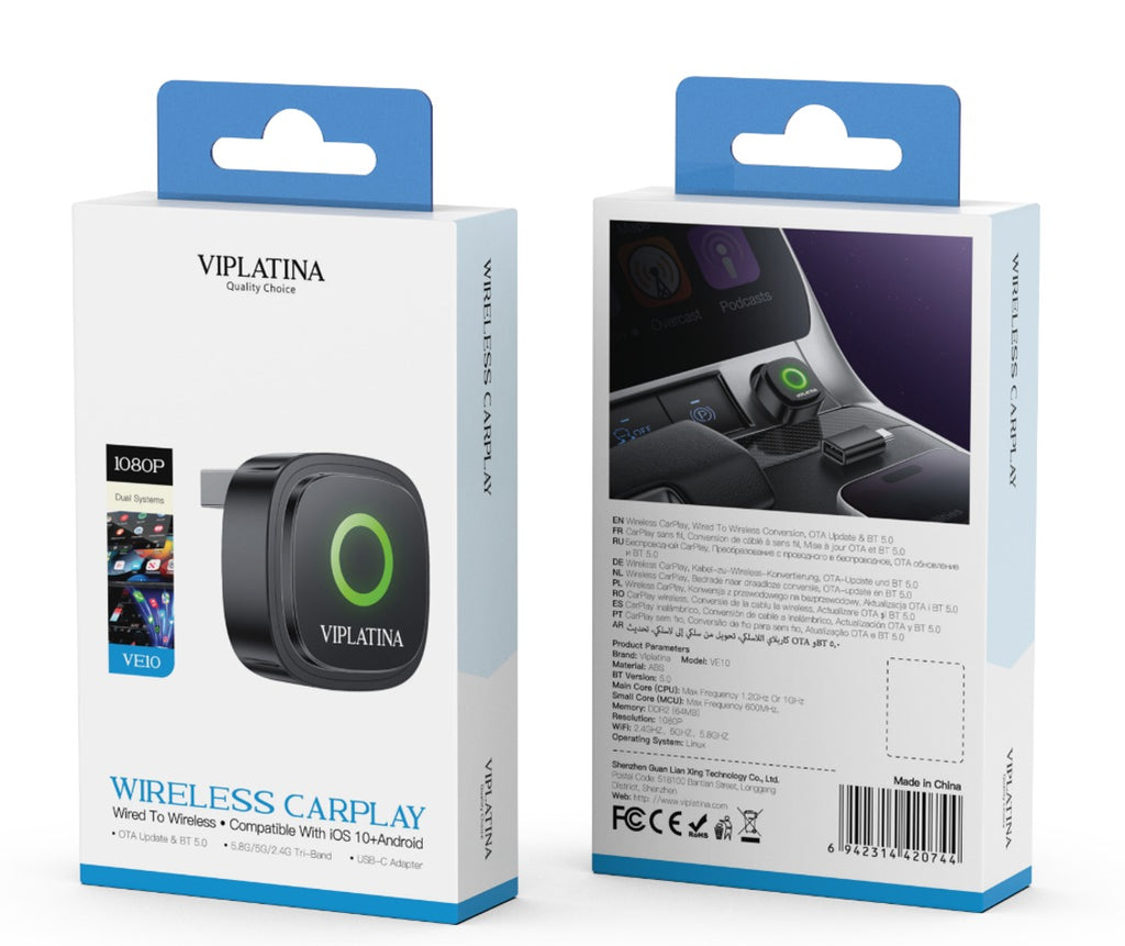 VIPLATINA WIRELESS CARPLAY
