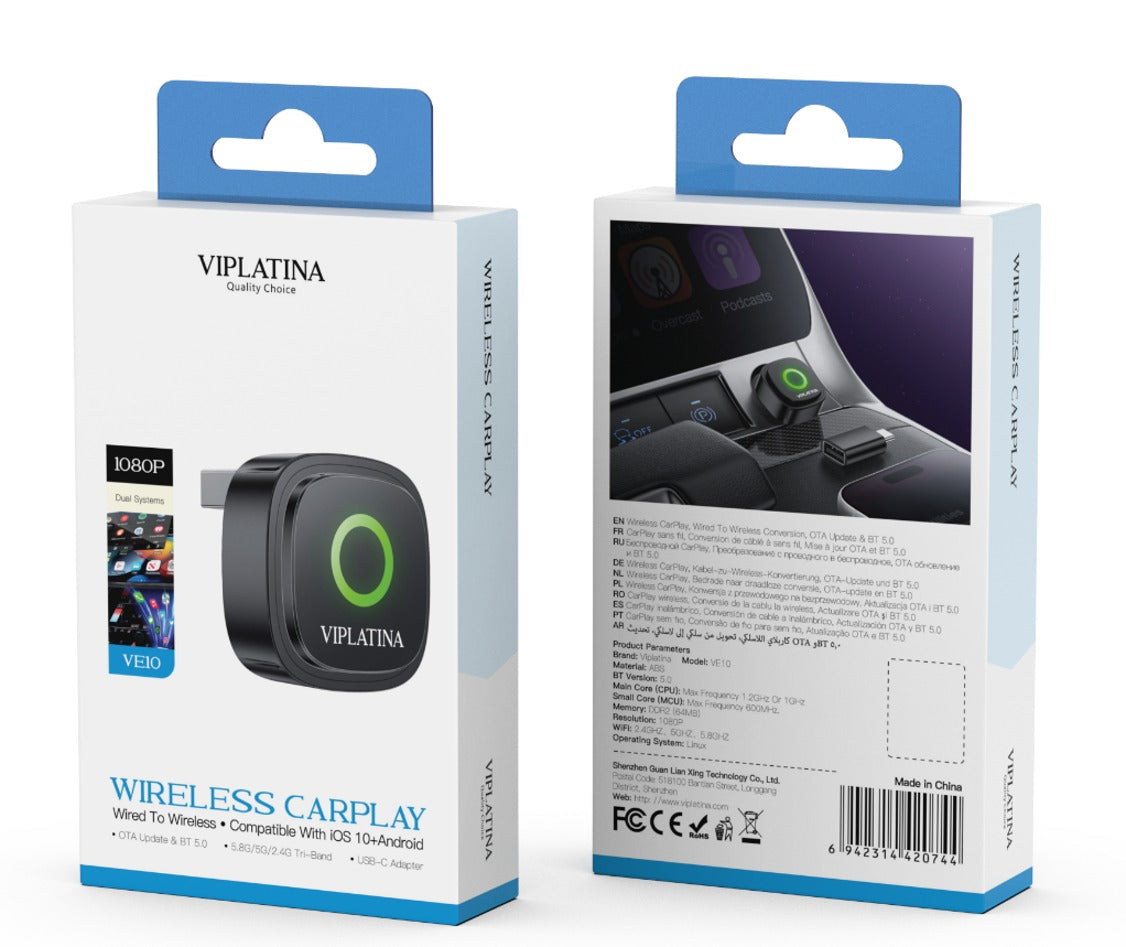 VIPLATINA WIRELESS CARPLAY