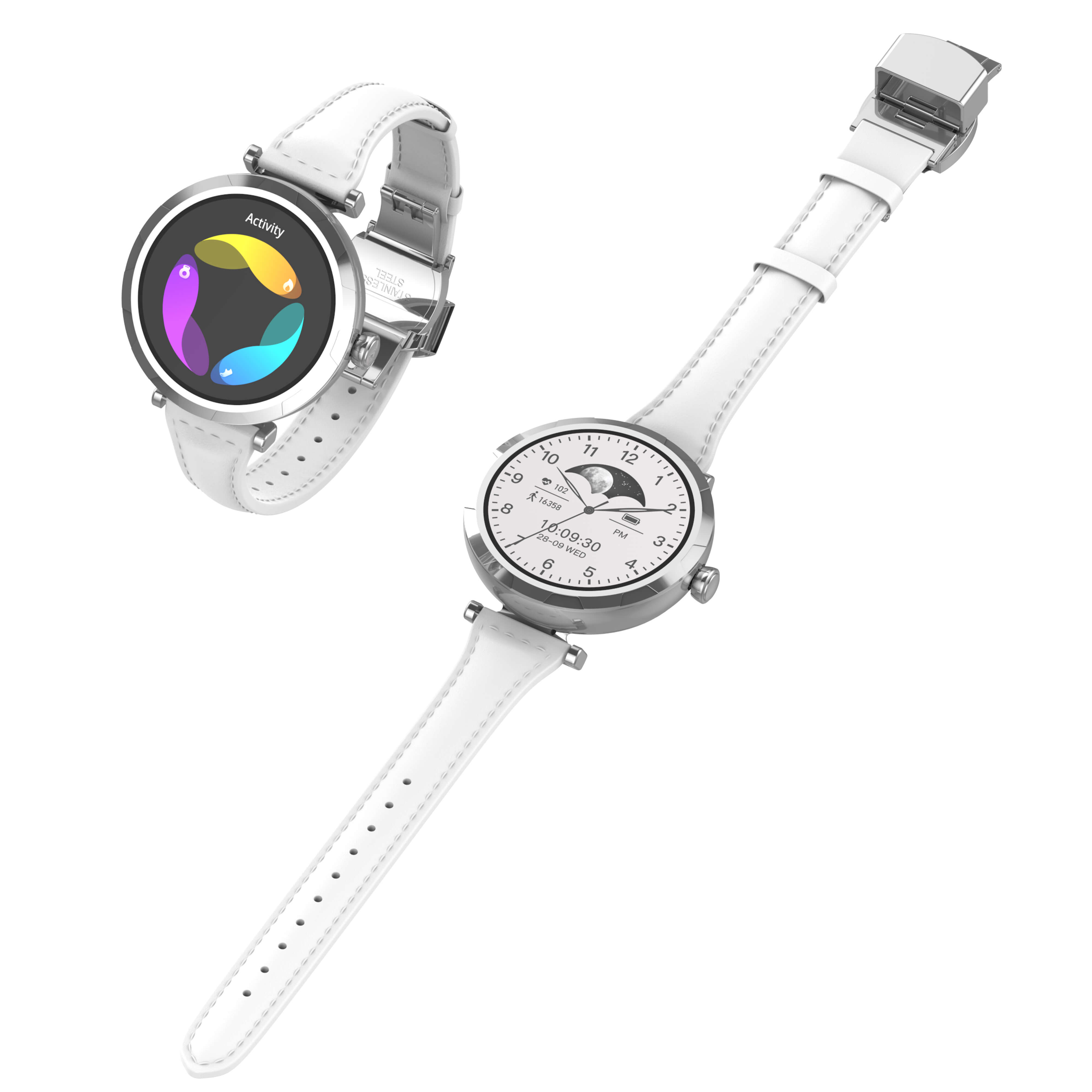LDNIO SW03 1.19-Inch AMOLED Screen Sleep Tracking, Ladies' Smartwatch